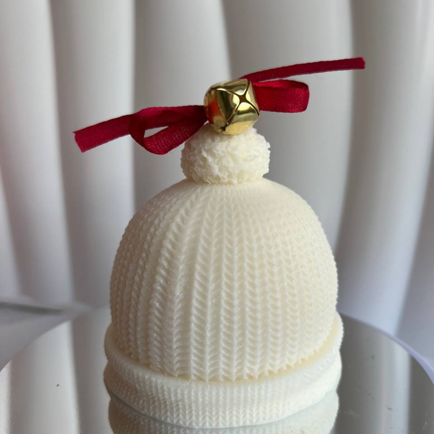 Kalėdinė žvakė "Kepurė"