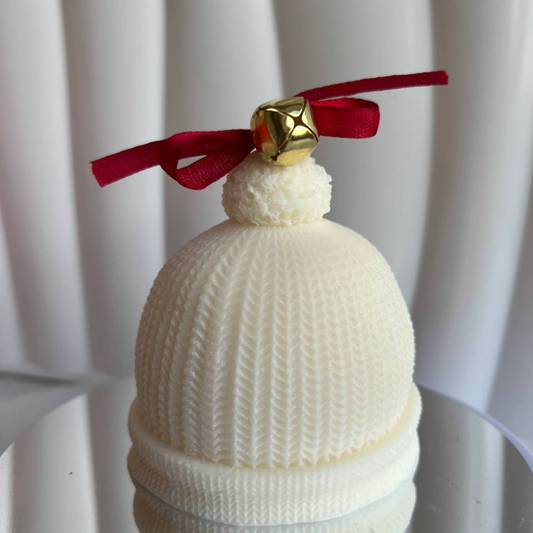 Kalėdinė žvakė "Kepurė"