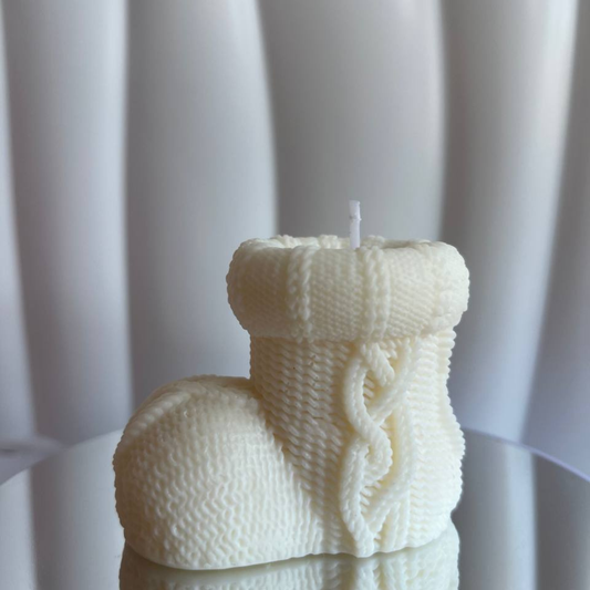 Kalėdinė žvakė "Batukas"